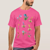 底の花 Tシャツ (正面)