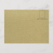 底はパーソナライズなカクテルパーティーを持ち上げます インビテーションポストカード (裏面)