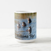 底はマグを持ち上げます コーヒーマグカップ (中央)