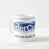 底流のマグ コーヒーマグカップ (正面左)