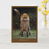 底 カード (黄色い花)