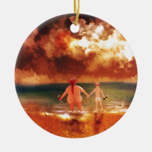 底 セラミックオーナメント (正面)