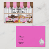 店の名刺を焼いて下さい 名刺 (正面/裏面)