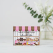 店の名刺を焼いて下さい 名刺 (スタンド正面)