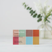 店の名刺を絵を描くこと 名刺 (スタンド正面)