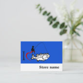 店の採取 名刺 (スタンド正面)