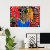 店カラフルの土産中国 ポスター (ホームオフィス)