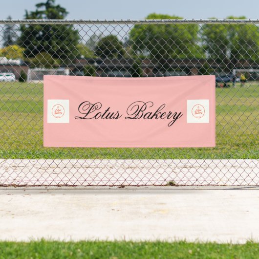 店ポップ・アートののピンク売り場 横断幕 (インサイチュ)