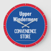 店主ローカル店舗の壁時計 ラージ壁時計 (正面)