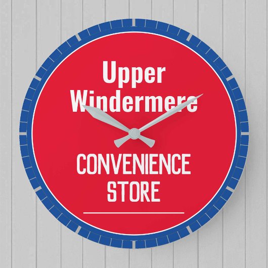 店主ローカル店舗の壁時計 ラージ壁時計