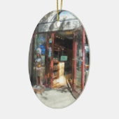 店先 – 煙店 セラミックオーナメント (左)