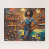 店内の作業懸命 ジグソーパズル (横)