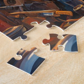 店内の作業懸命 ジグソーパズル (側面)