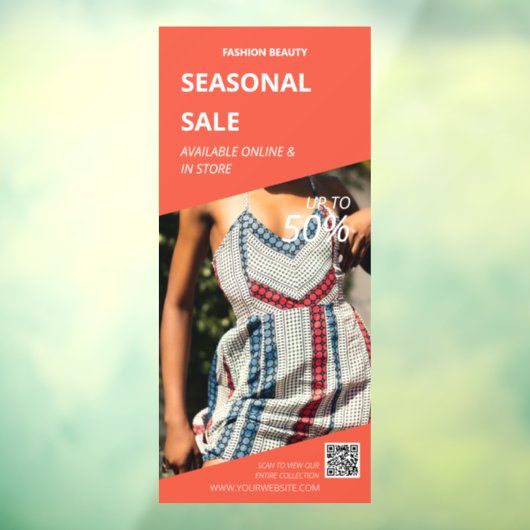 店内カスタム写真プロモセール ウィンドウサイン (シート3)