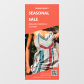 店内カスタム写真プロモセール ウィンドウサイン (シート)