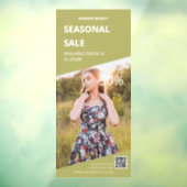 店内カスタム広告の写真ビジネスロゴセール ウィンドウサイン (シート3)