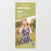 店内カスタム広告の写真ビジネスロゴセール ウィンドウサイン (シート)