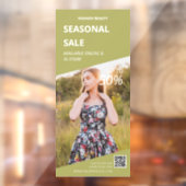 店内カスタム広告の写真ビジネスロゴセール ウィンドウサイン (シート2)