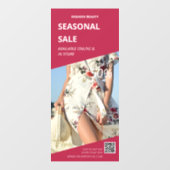 店内広告カスタム広告ビジネスプロモセール ウィンドウサイン (シート)