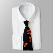 店員による赤いバターフリス。 ネクタイ (タイ)