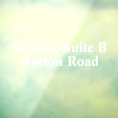 店舗の住所番号をカスタマイズ ウィンドウサイン (シート3)