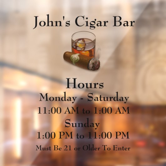 店舗または事業所の窓用ステッカー ウィンドウサイン (シート2)