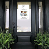 店舗ロゴ写真 ウェルカム オープンの時間 ポスター