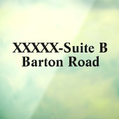 店舗住所番号をカスタマイズ ウィンドウサイン (シート3)