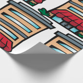 店舗及びオフィスビル ラッピングペーパー