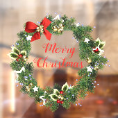 店舗用クリスマスホリデーリース ウィンドウサイン (シート2)