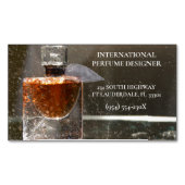 店舗/メーカー/デザイン香料ボトル マグネット名刺 (正面)