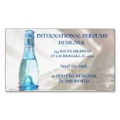 店舗/メーカー/デザイン香料ボトル マグネット名刺 (正面)