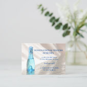 店舗/メーカー/デザイン香水ボトル 名刺 (スタンド正面)