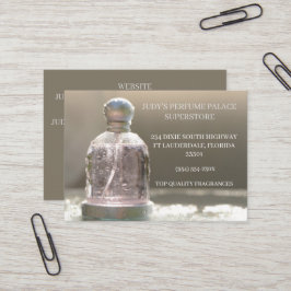 店舗/メーカー/デザイン香水ボトル 名刺