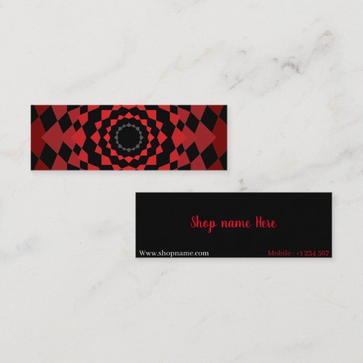 店 コーリングカード (正面/裏面)