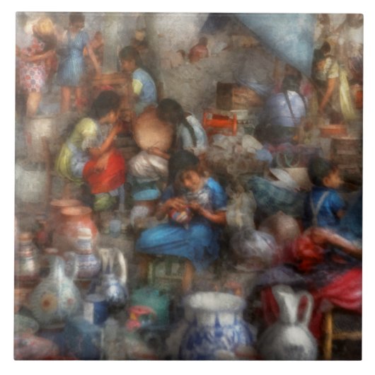 店-忙しいmarketpalce タイル (正面)