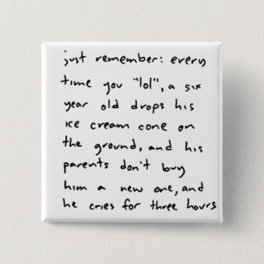 度に 缶バッジ (正面)