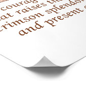 度胸だ ポスター (角)