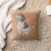 座かわいらしる クッション (ブランケット)