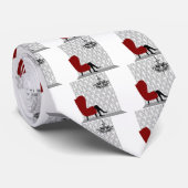 座かわいらしる ネクタイ (ロール)