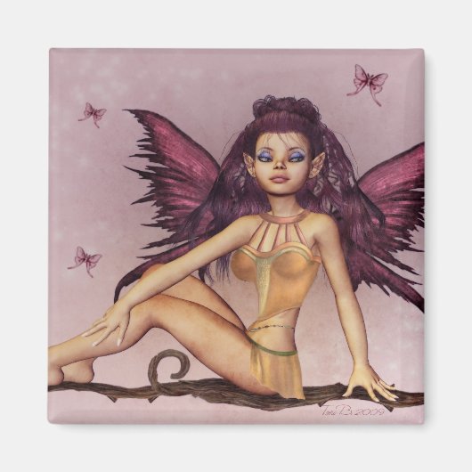 座かわいらしる マグネット (正面)