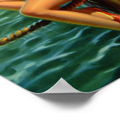 "座っかわいらしてい絵画る" - Edward Mason Eggleston ポスター (角)