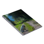 座ったゴールデンレトリバーの肖像 ノートブック (右側)