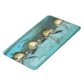 座っているカエル マグネット (左側)