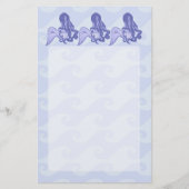 座っている人魚の青 チラシ (正面)