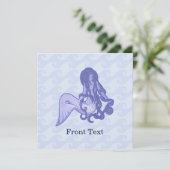 座っている人魚の青 招待状 (スタンド正面)