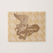 座っている人魚 ジグソーパズル (横)