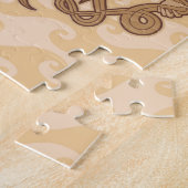 座っている人魚 ジグソーパズル (側面)