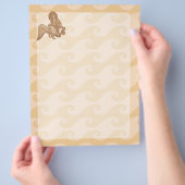 座っている人魚 チラシ (手)