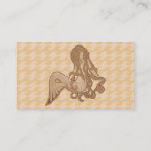 座っている人魚 名刺 (裏面)